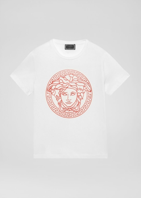 Versace Medusa Motif T-shirt Pojke - 907651TDK